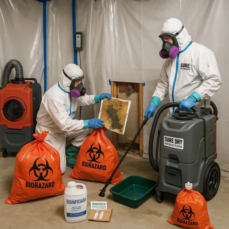 Contaminated Water Handling Protocols process in Kerrville, TX